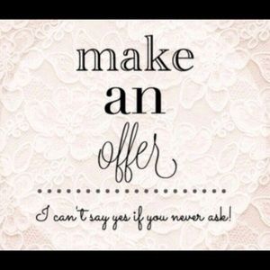💕Offers are WELCOMED💕
